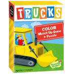 Trucks Match Up Card Game & Puzzle