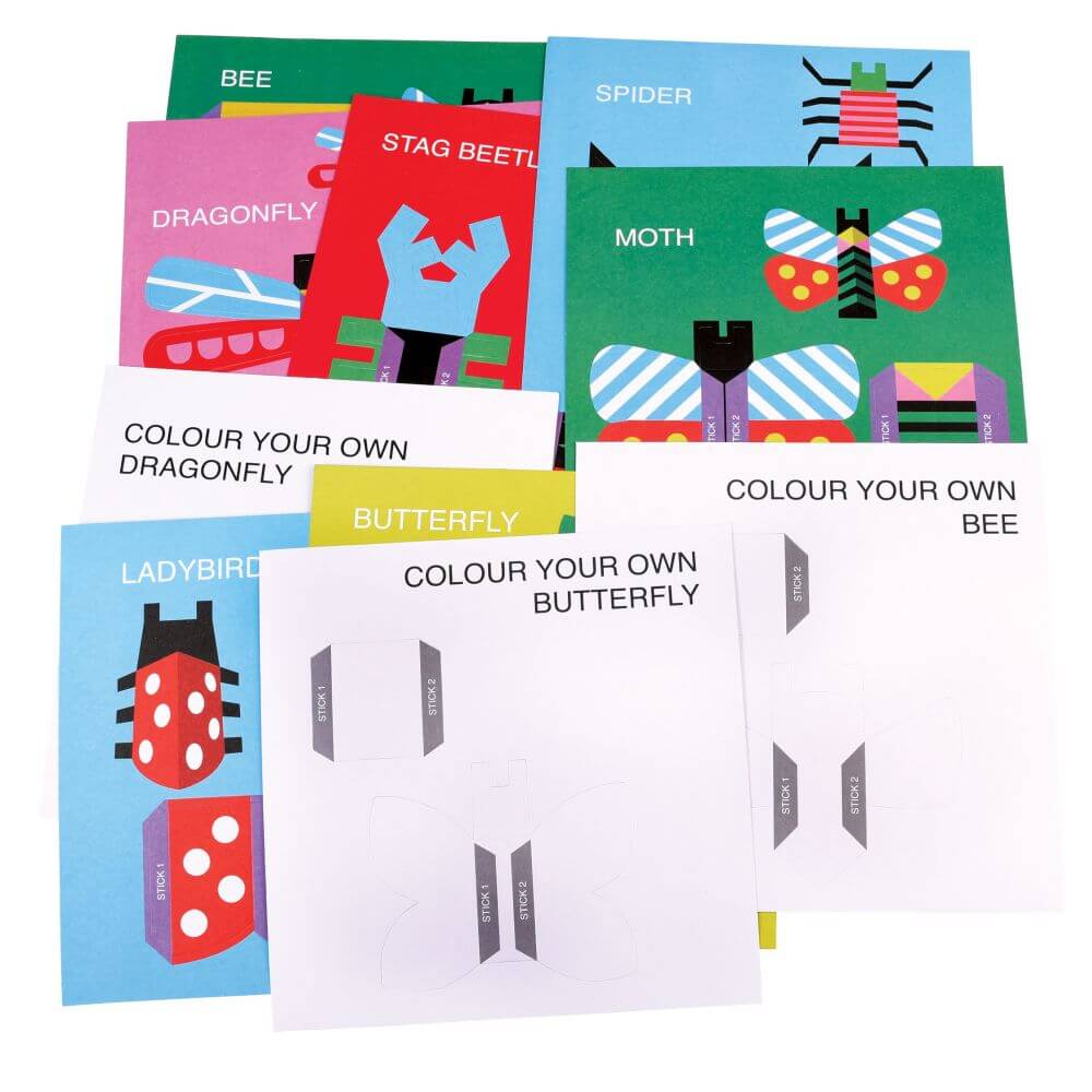 Make Your Own Cardboard Bugs