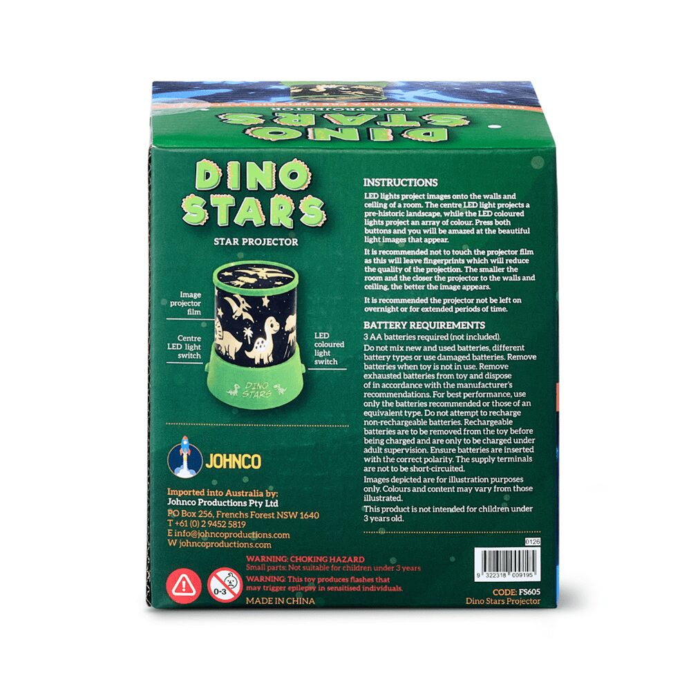 Dino Stars Star Projector