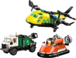 Lego City 60505 Airplane, Service Truck & Hovercraft Remix