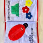 My Quiet Book Zipper - Red or Blue
