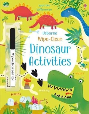 Usborne Wipe Clean Dinosaur Activities