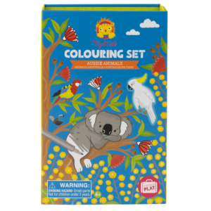Tiger Tribe Aussie Animals Couloring Set