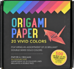 Origami Paper 20 Vivid Colours