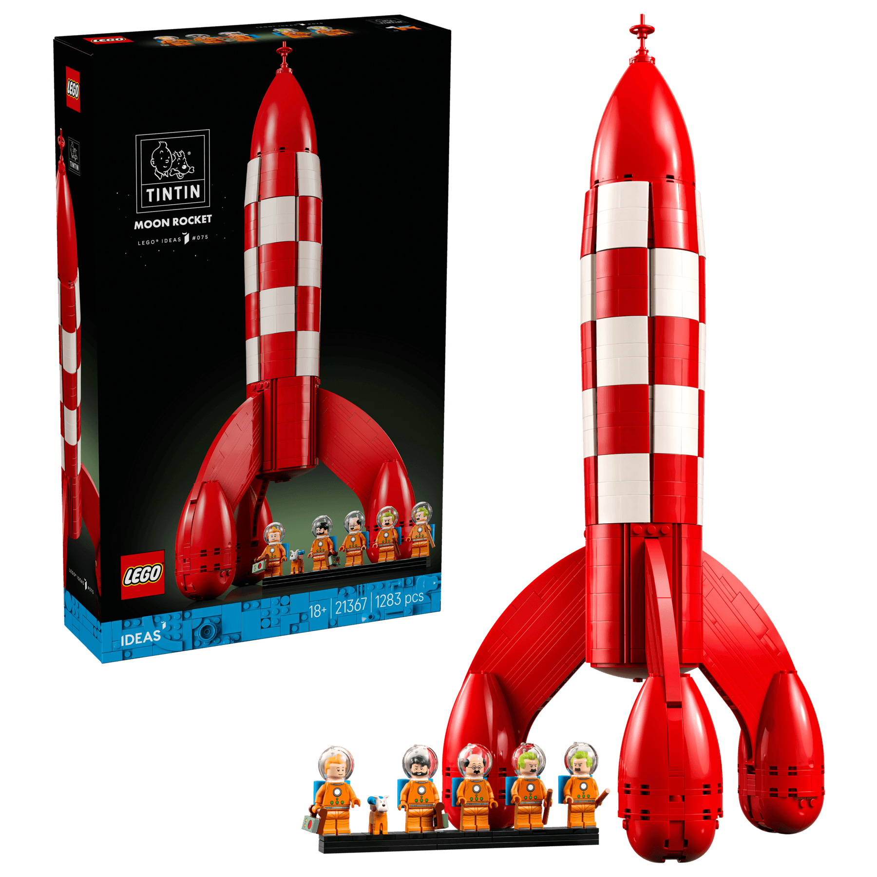 LEGO Ideas 21367 Tintin® Moon Rocket