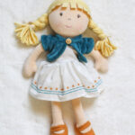 Organic Lily Doll with Blonde Hair