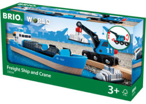 Brio 33534 Container & Crane Wagon