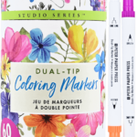 Studio Series Dual-Tip Colouring Markers 60pk