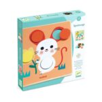 Djeco DJ1617 Spotimage Colour Spot Matching Wooden Game