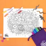 RE-FUN-ABLE Colouring Set Outback