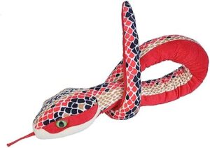 Wild Republic Plush Snake Red Scales
