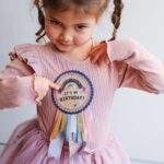 Mimi & Lula Birthday Rosette Space Unicorn
