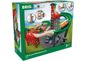 Brio 33887 Lift and Load Warehouse Set 32 pieces