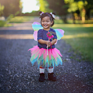 Great Pretenders Neon Rainbow Tutu Size 4-6