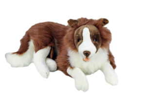 Fudge Border Collie Lying 62cm Bocchetta Plush