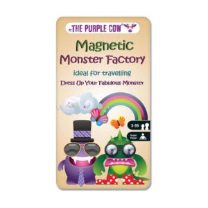 Magnetic Travel Game Tin - Monster Factory