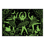 Mudpuppy Glow in the Dark Puzzle Ballet 100pc