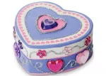 M&D Decorate Your Own Wooden Heart Box