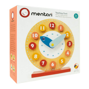 Mentari Wooden Teaching Clock
