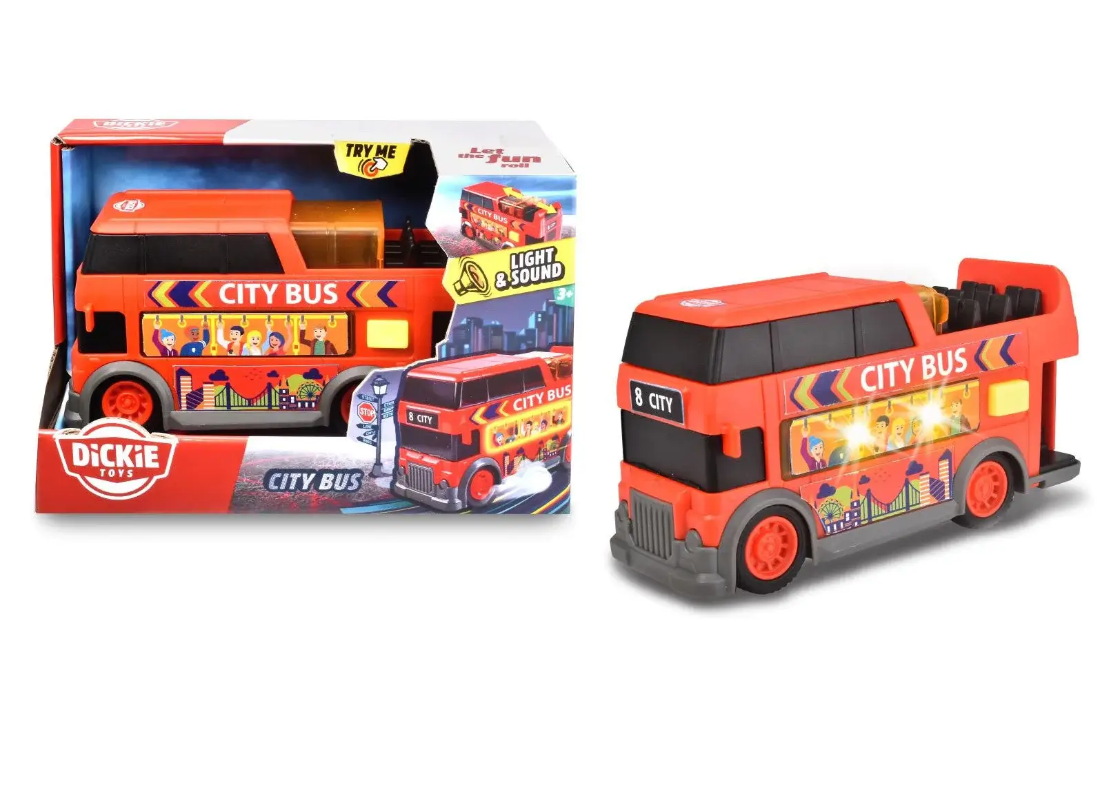 Dickie Toys City Bus 15cm