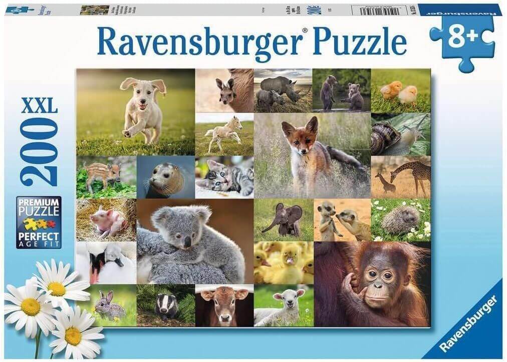 Ravensburger Baby Animals Puzzle 200pc