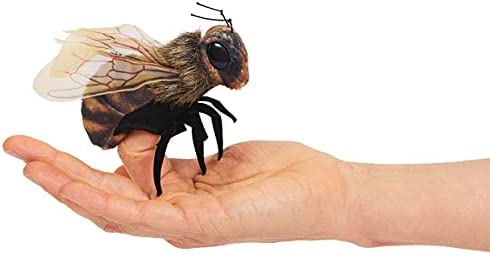 Folkmanis Mini Bee Finger Puppet