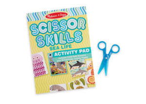 Scissors Skills Sea Life Activity Pad