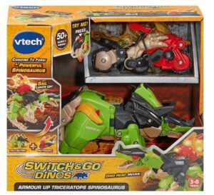 Switch & Go Dinos Armour Up Triceratops Spinosaurus