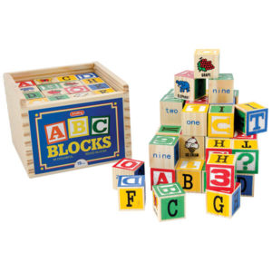 Schylling Alphabet Blocks Wooden