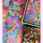 Twigg Puzzles Carefree Cat 309pc Wooden Puzzle