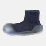 Organic Hybrid Walking Socks Dreamtime Footsteps - Ink Size AU4