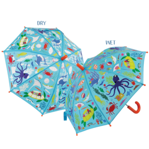 Floss & Rock Colour Changing Umbrella Ocean