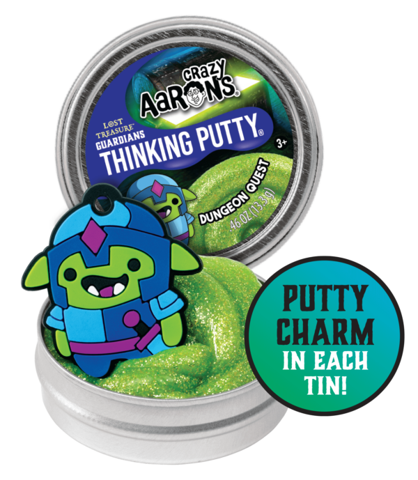 Crazy Aarons Thinking Putty Lost Treasure Guardians