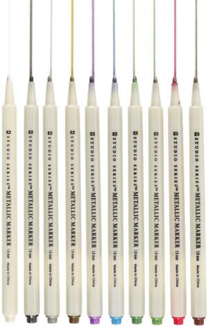 Studio Series Metallic Markers 10 Pack