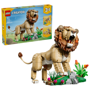 LEGO Creator 3-in-1 31386 Wild Animals: Majestic Lion