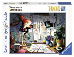 Ravensburger Disney Pixar The Artist's Desk 1000pc