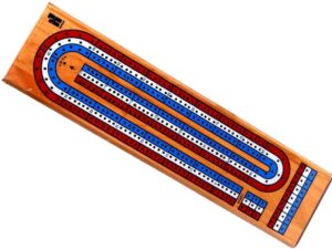 3 Track Cribbage Board