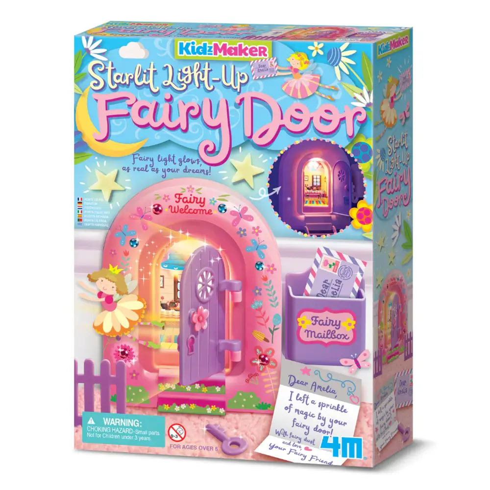 4M Starlit Light-Up Fairy Door