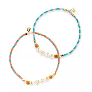 Djeco You & Me Letter Threading Beads Set