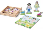 M&D Best Friends Magnetic Dress Up Play Set