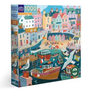 eeboo Seaside Harbor 1000pc Puzzle