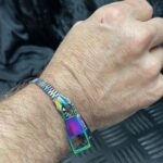Metal Zipper Bracelet Small 19.55cm