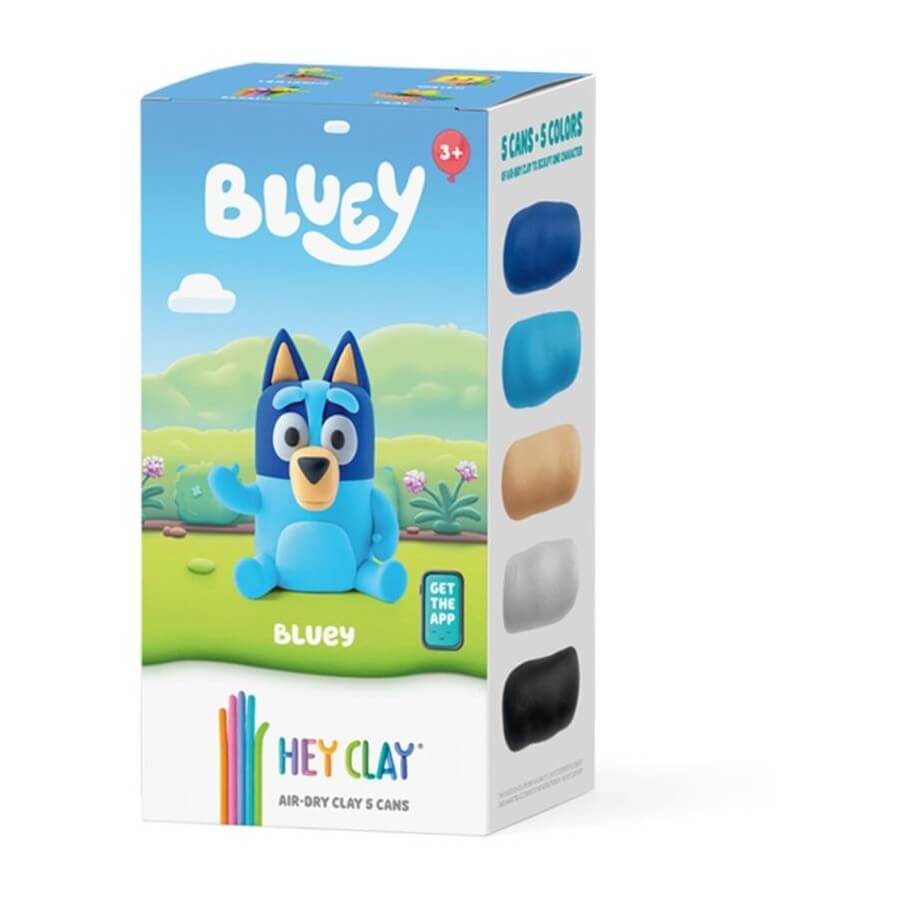 Hey Clay Bluey & Bingo Single Character (ea)