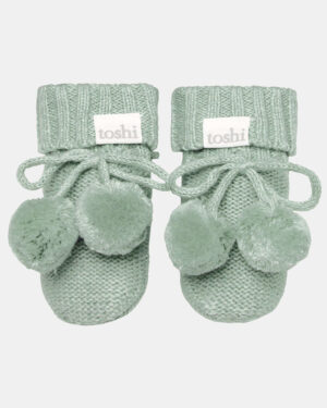Toshi Organic Booties Marley / Jade / Size 000
