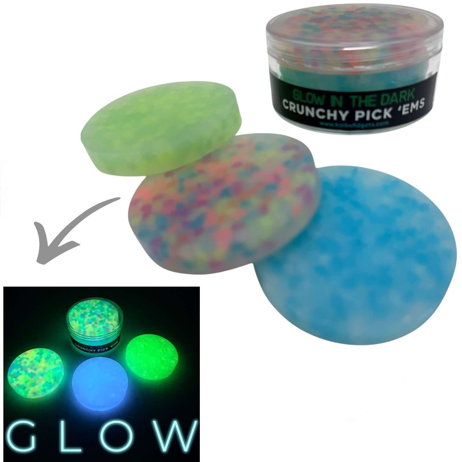 Crunchy Pick ‘Ems Glow in the Dark