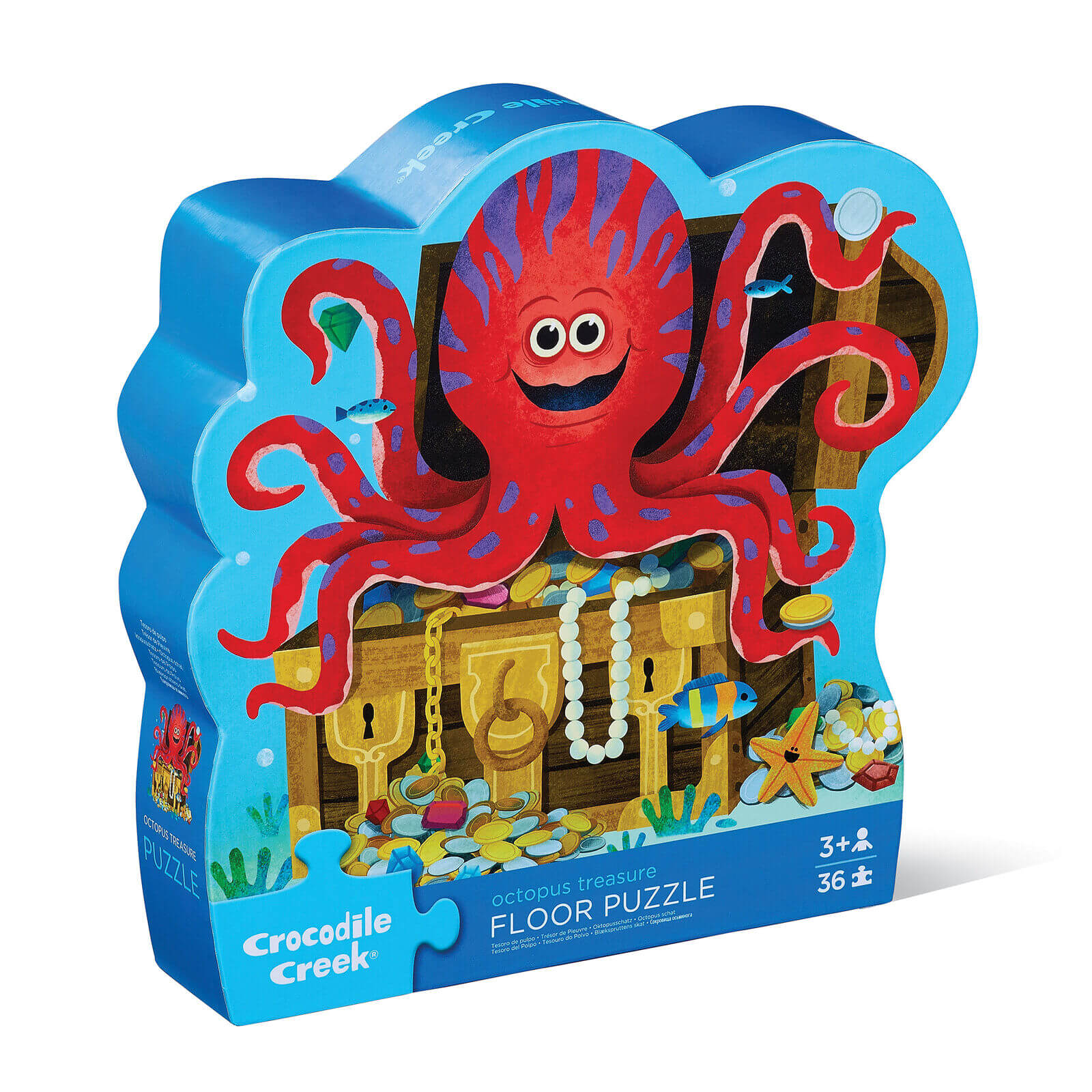 Classic Floor Puzzle 36pc - Octopus Treasure