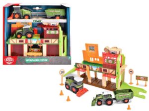 Dickie Toys Micro Farm Station 3 Vehicles