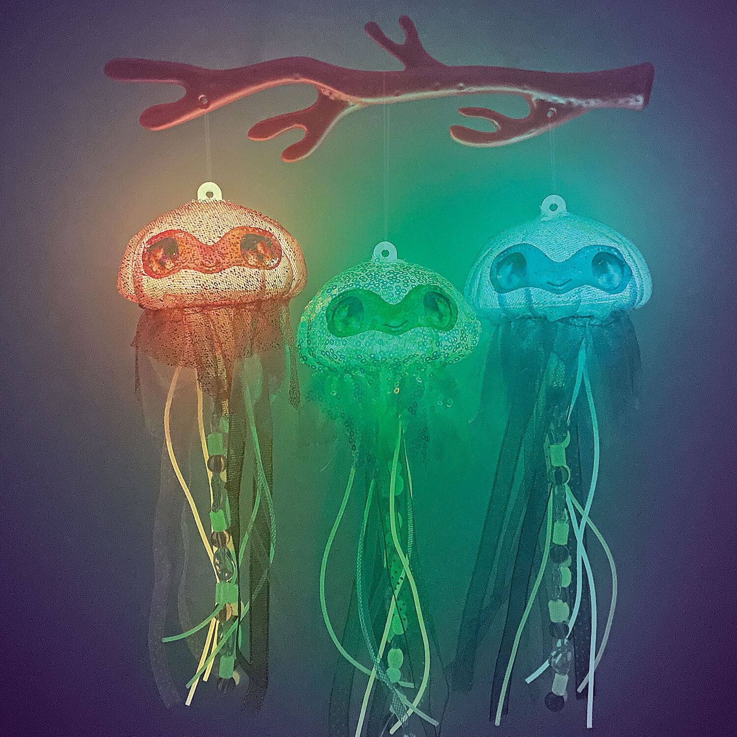 Nebulous Stars Glowing Jellyfish Craft Kit