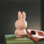 Miffy Money Box 19cm Powder