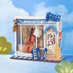 DIY Miniature Store Melody Instrument Shop